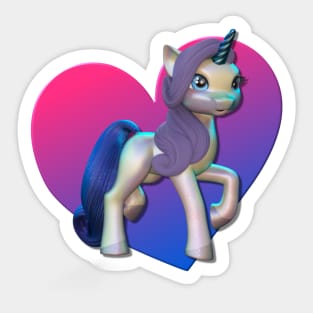 Unicorn Love Sticker